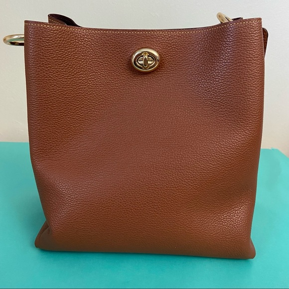 ❌SOLD❌COACH Charlie Bucket Bag in Saddle - Picture 2 of 15